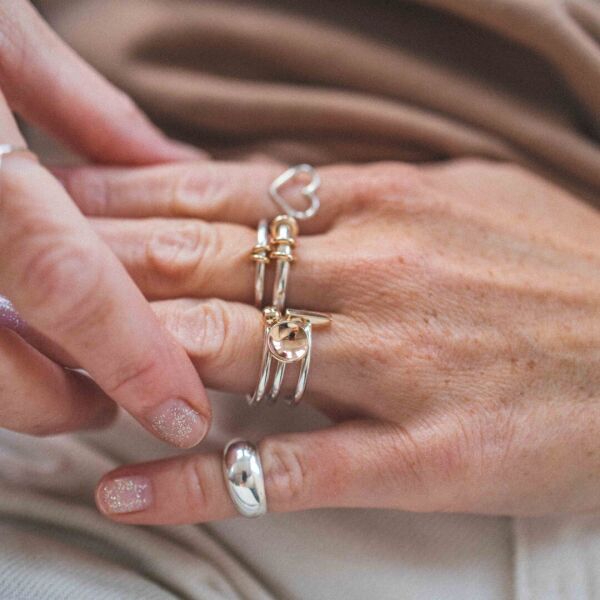 Biżuteria dwukolorowa