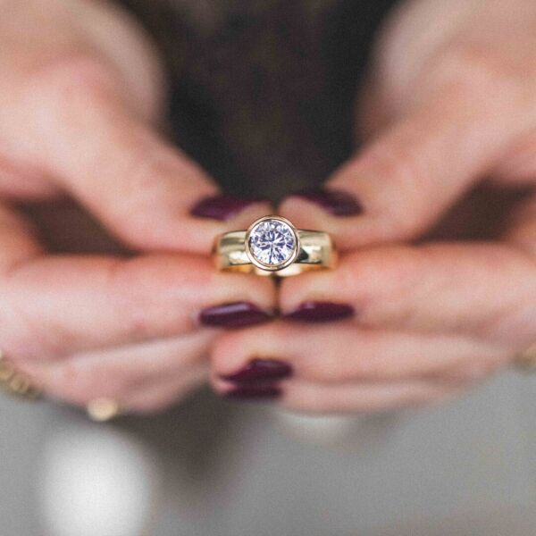 Pierścionki złote 585