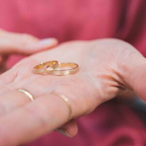 Obrączki ślubne satynowe - zdjęcie 3