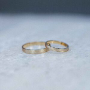 Obrączki ślubne satynowe - zdjęcie 6