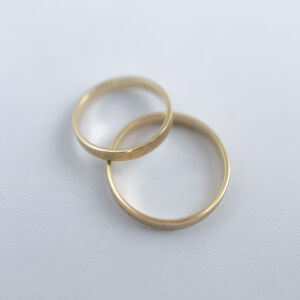 Obrączki ślubne satynowe - zdjęcie 9