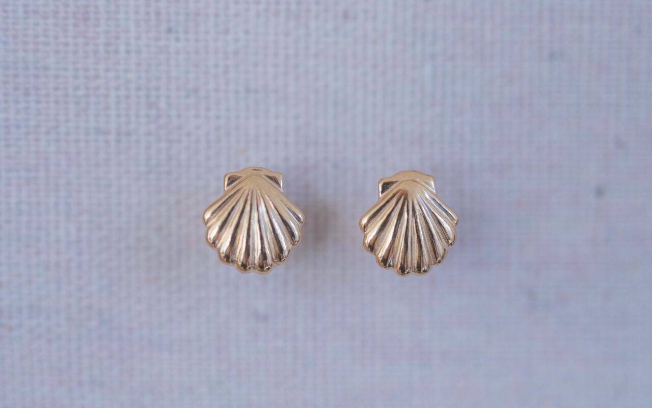 Kolczyki muszelki - zdjęcie 2