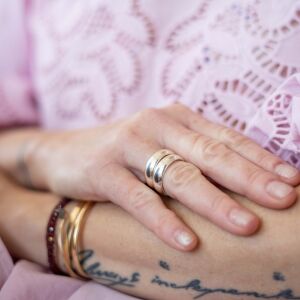 Obrączka owalna gładka - zdjęcie 3