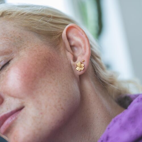 Kolczyki małe Miłokwiaty