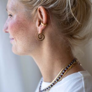 Kolczyki spirale greckie - zdjęcie 1