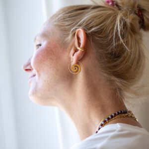 Kolczyki spirale greckie - zdjęcie 2