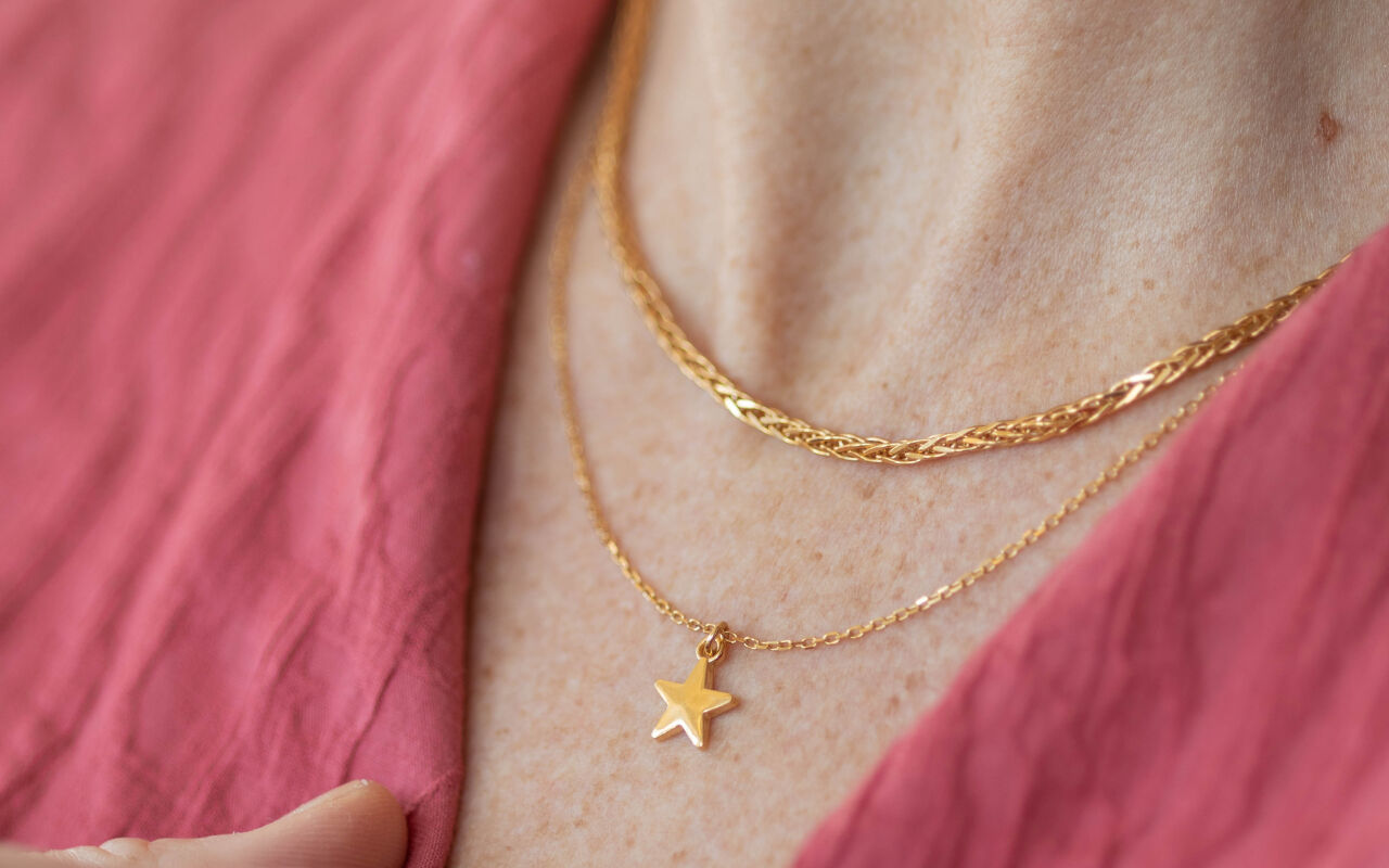 Naszyjnik z gwiazdką