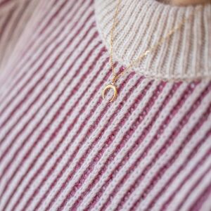 Naszyjnik księżyc srebro 925 