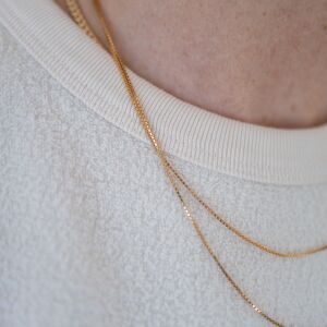 Łańcuszek kwadracikowy - zdjęcie 1