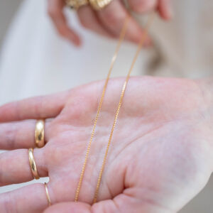 Łańcuszek kwadracikowy - zdjęcie 2