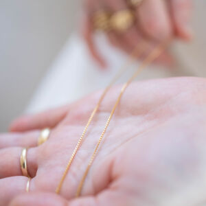 Łańcuszek kwadracikowy - zdjęcie 3