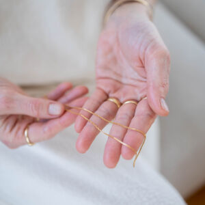 Łańcuszek kwadracikowy - zdjęcie 4