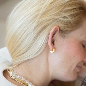 Kolczyki 3/4 gładkie - zdjęcie 1