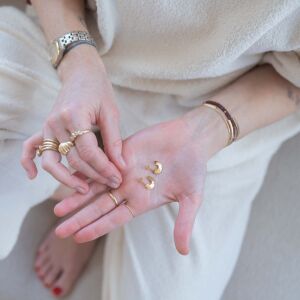 Kolczyki 3/4 gładkie - zdjęcie 6