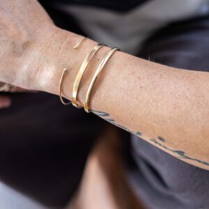 Bransoletka owalna gładka - zdjęcie 1