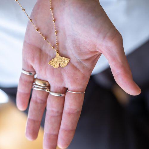 Naszyjnik miłorząb No.2