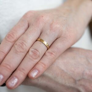 Obrączki ślubne klasyczne prostokątne - zdjęcie 2