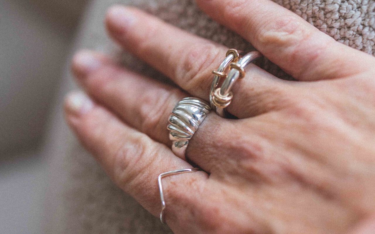 Pierścionek croissant