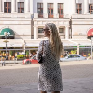 Kolczyki duże koła - zdjęcie 2
