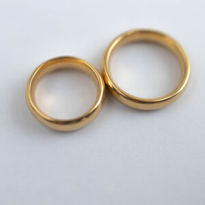 Obrączki ślubne klasyczne owalne - zdjęcie 1