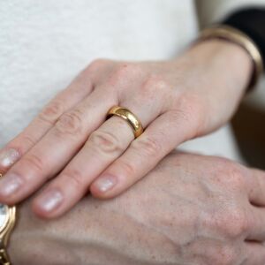 Obrączki ślubne klasyczne owalne - zdjęcie 8