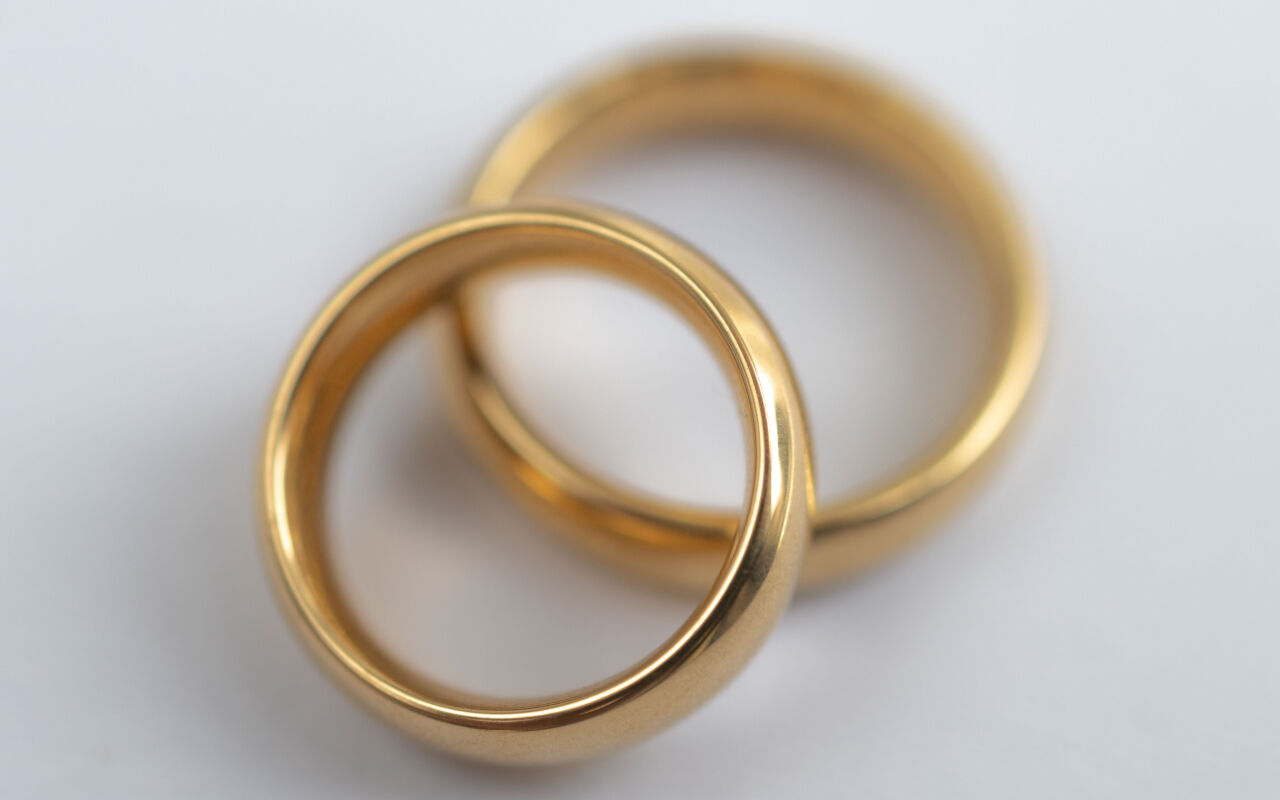 Obrączki ślubne klasyczne owalne - zdjęcie 2