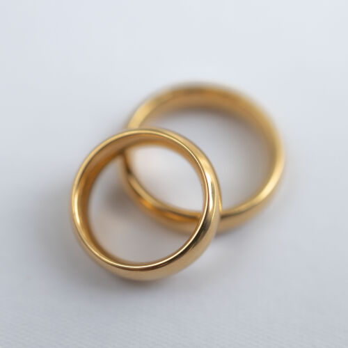 Obrączki ślubne klasyczne owalne