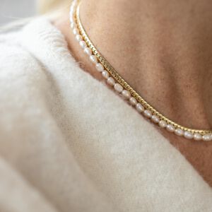 Perłowy naszyjnik z rozgwiazdą - zdjęcie 1