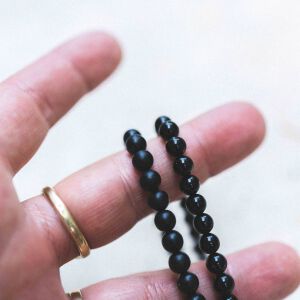 Męska bransoleta z kamieni naturalnych - zdjęcie 4