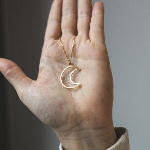 Naszyjnik księżyc ramka - zdjęcie 4