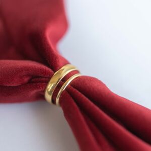 Obrączki ślubne klasyczne - niskie - zdjęcie 4