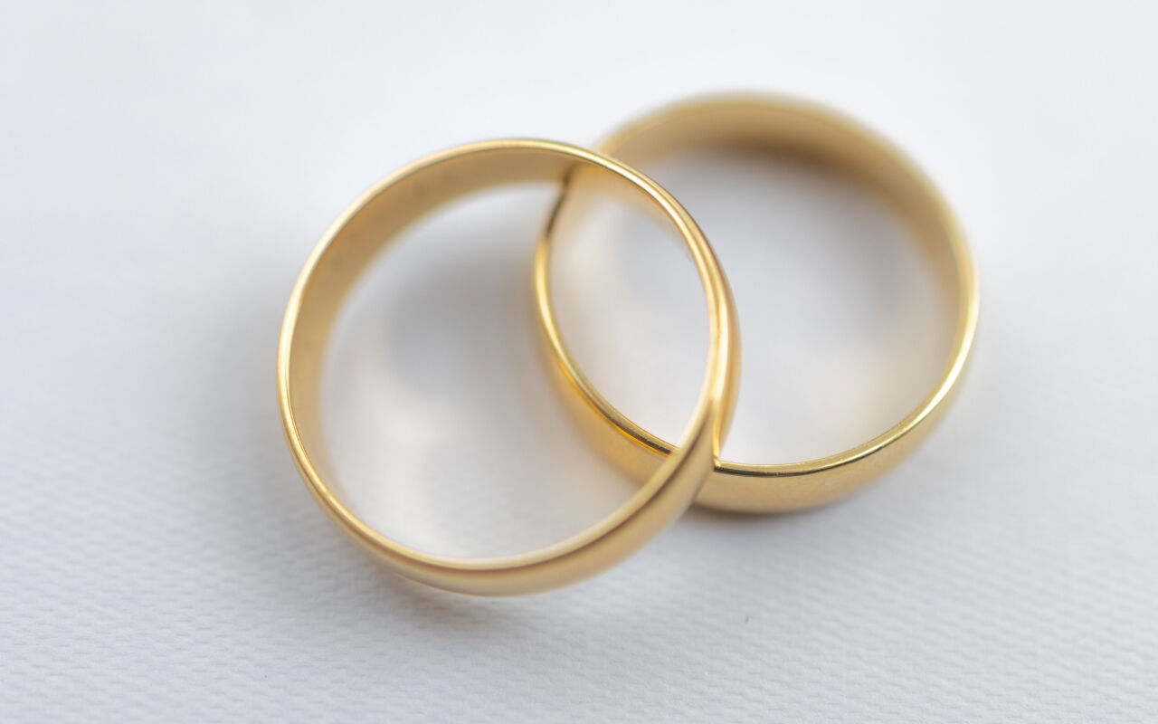 Obrączki ślubne klasyczne - niskie