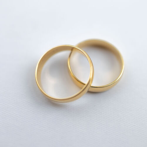 Obrączki ślubne klasyczne niskie