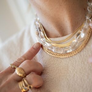 Naszyjnik kryształu górskiego - zdjęcie 2