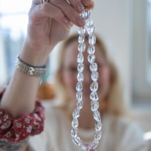 Naszyjnik kryształu górskiego - zdjęcie 3