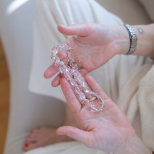 Naszyjnik kryształu górskiego - zdjęcie 5