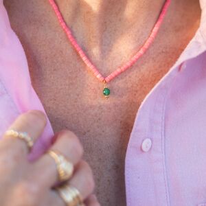 Naszyjnik soczysty arbuz - zdjęcie 1