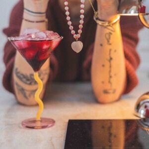 Naszyjnik z kamieniem słonecznym z kolekcji polskiej biżuterii handmade inspirowanej naturą