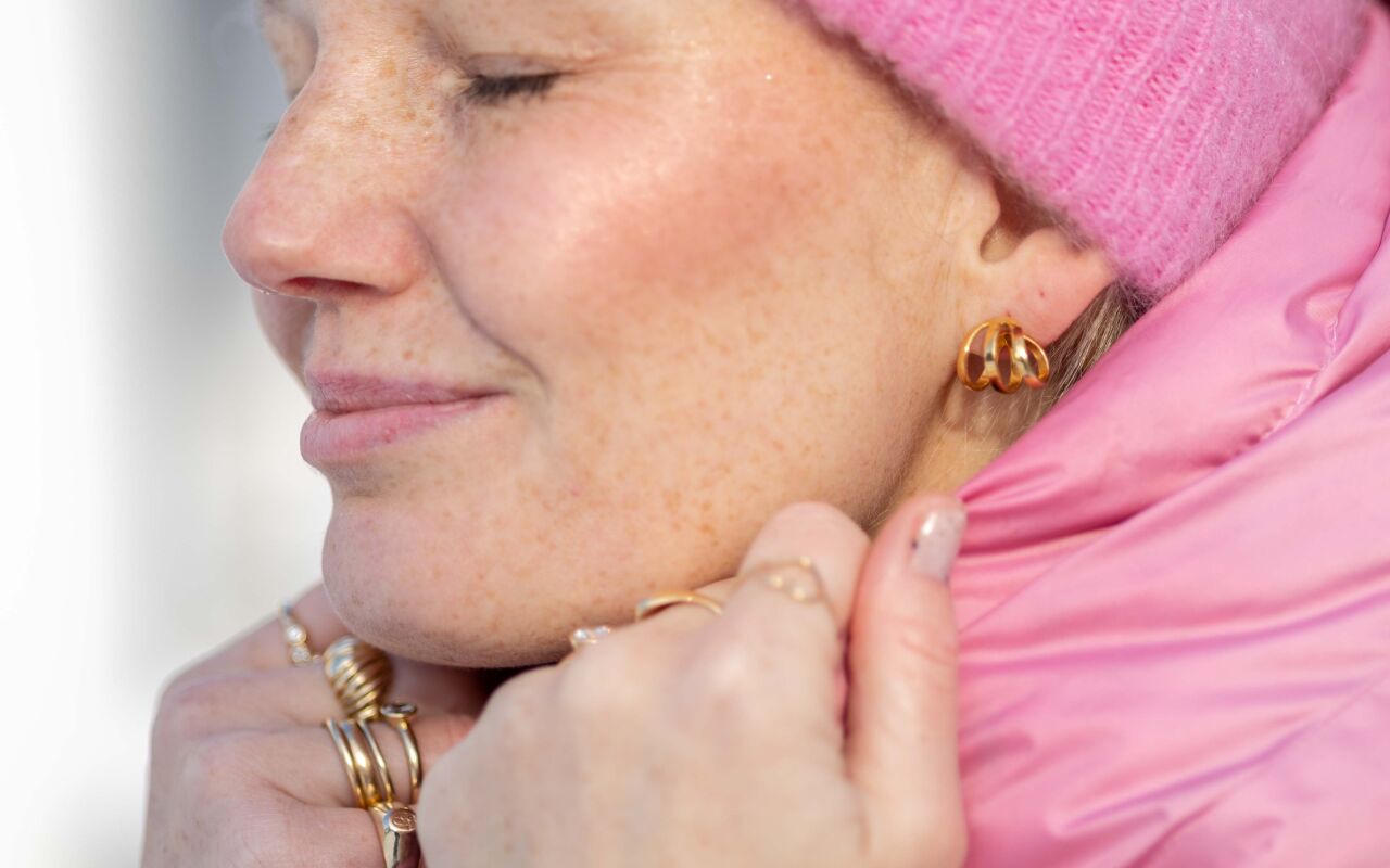 Kolczyki rogale - zdjęcie 2