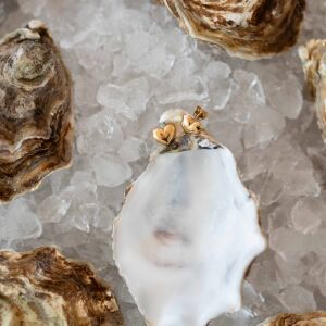 Kolczyki serca pełne na sztyft - zdjęcie 4