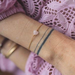 Bransoletka landrynkowe serce - zdjęcie 4