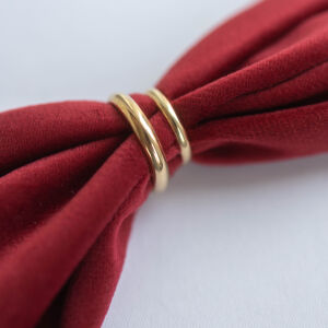 Obrączki ślubne klasyczne - wysokie - zdjęcie 3