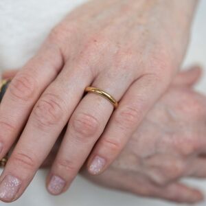 Obrączki ślubne klasyczne - wysokie - zdjęcie 4