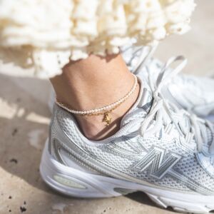 Bransoletka na nogę z pereł - zdjęcie 5