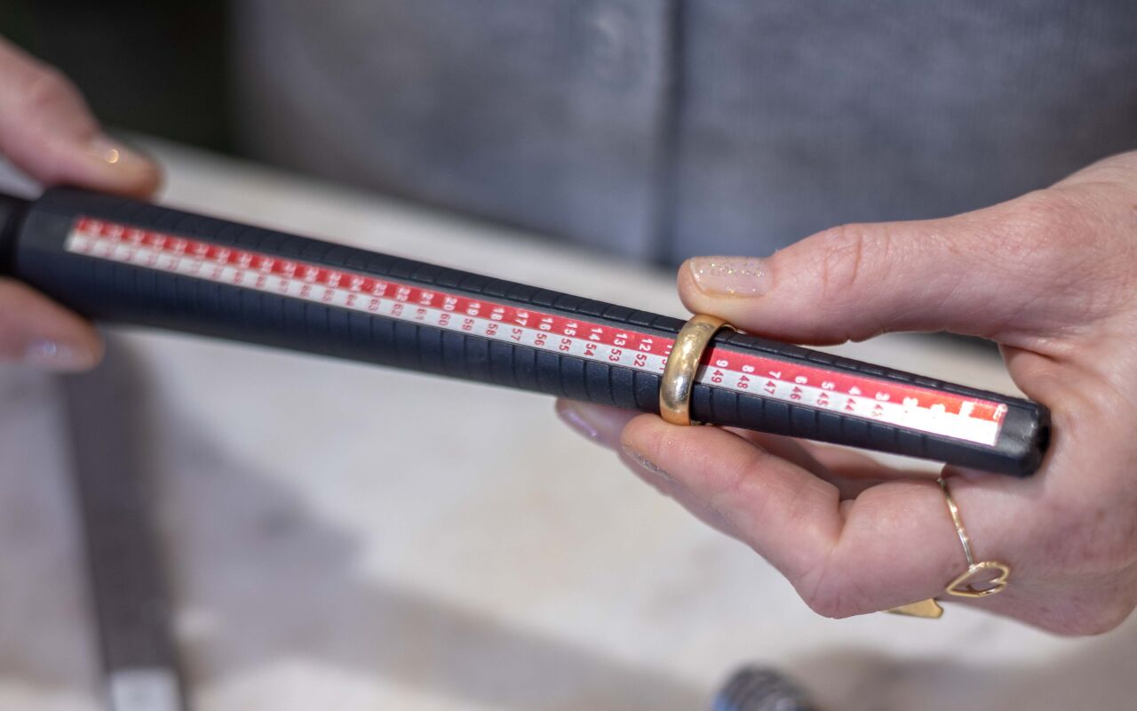 Zmiana rozmiaru pierścionka