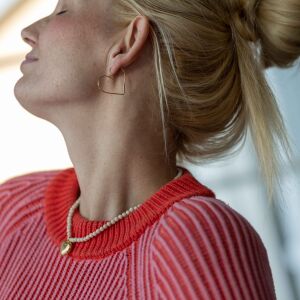 Kolczyki duże serca - zdjęcie 13