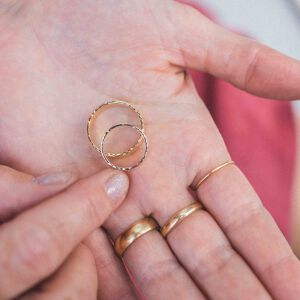 Obrączki ślubne frezowane - zdjęcie 5