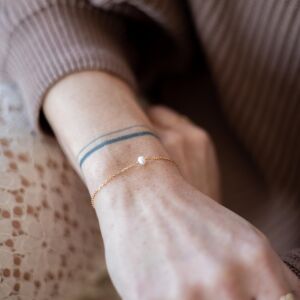 Bransoletka z perłą - zdjęcie 3