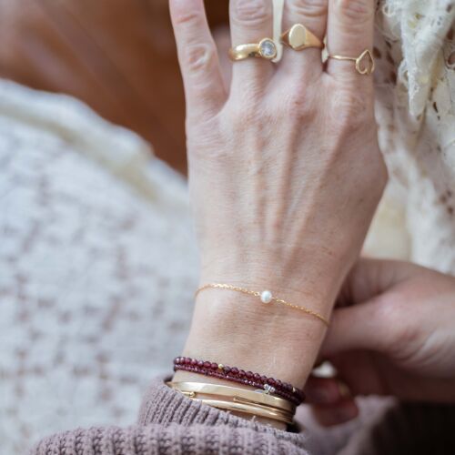 Bransoletka z perłą